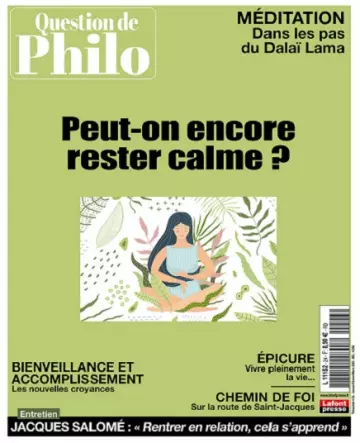 Question de Philo N°24 – Janvier-Mars 2022