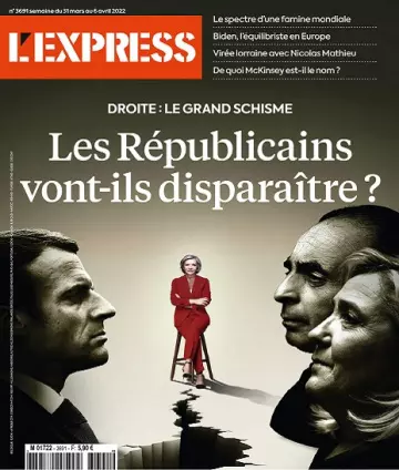 L’Express N°3691 Du 31 Mars 2022