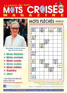 Mots Croisés Magazine N.3120 - 20 Juin 2024