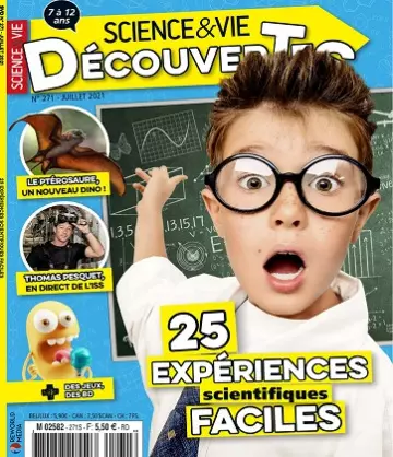 Science et Vie Découvertes N°271 – Juillet 2021