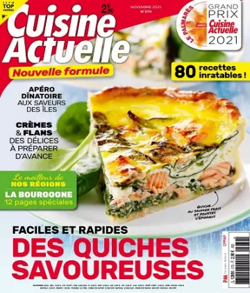 Cuisine Actuelle N°370 – Novembre 2021