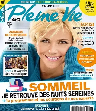 Pleine Vie N°413 – Novembre 2020