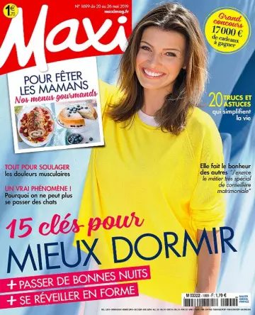 Maxi N°1699 Du 20 au 26 Mai 2019