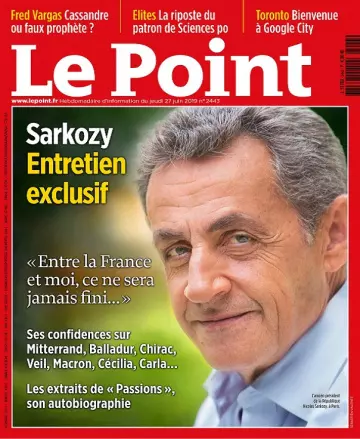 Le Point N°2443 Du 27 Juin 2019