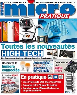 Micro Pratique N°288 – Septembre 2020