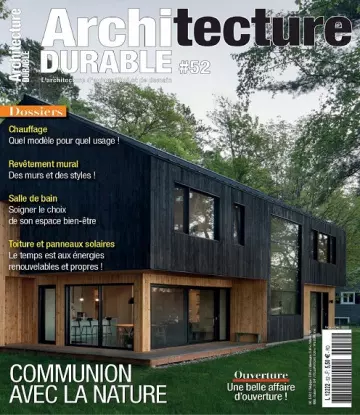 Architecture Durable N°52 – Novembre-Décembre 2022