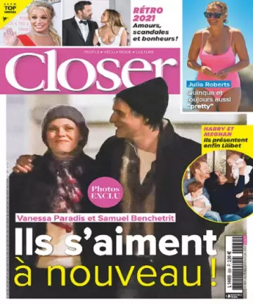 Closer N°864 Du 31 Décembre 2021