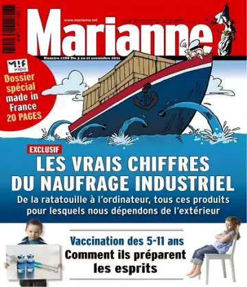 Marianne N°1286 Du 5 au 11 Novembre 2021