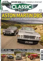 Classic et Sports Car N°72 – Janvier 2019