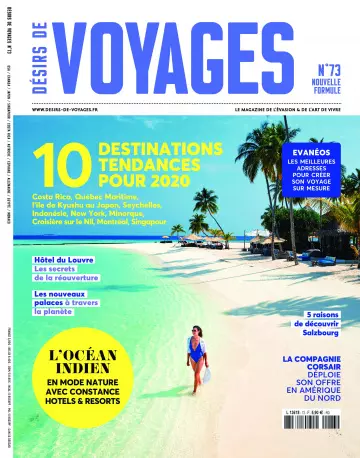 Désirs de Voyages N°73 2019