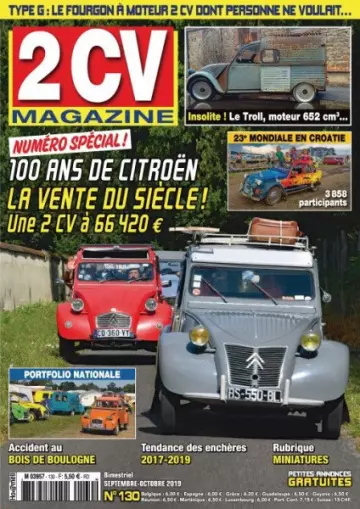 2 CV Magazine - Septembre-Octobre 2019