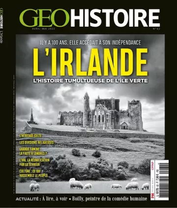 Geo Histoire N°62 – Avril-Mai 2022