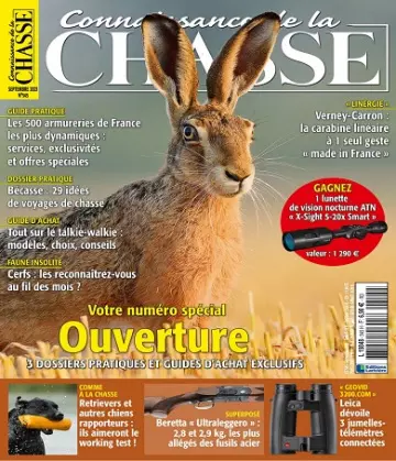 Connaissance De La Chasse N°545 – Septembre 2021