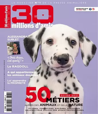 30 Millions d’Amis N°393 – Mars 2021