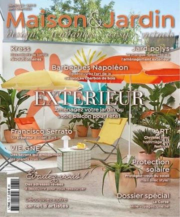 Maison et Jardin Actuels N°74 – Juin-Juillet 2023