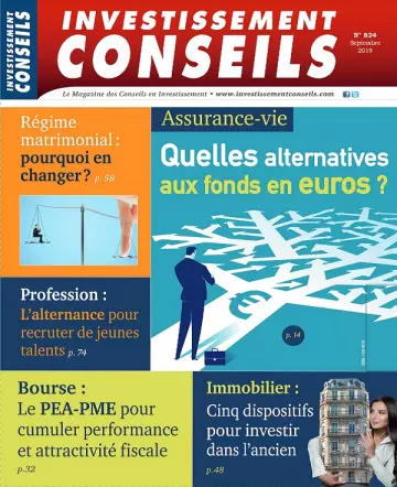 Investissement Conseils N°824 – Septembre 2019