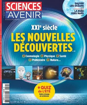 Sciences et Avenir N°880 – Juillet-Août 2020