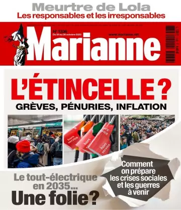 Marianne N°1336 Du 20 au 26 Octobre 2022