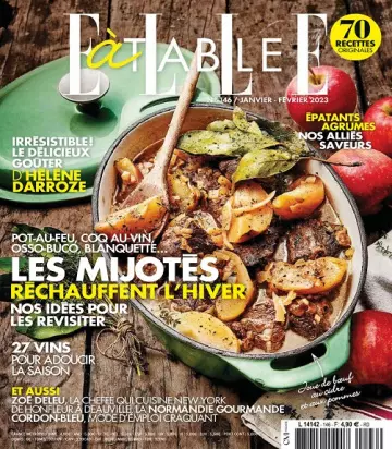 Elle à Table N°146 – Janvier-Février 2023