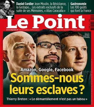 Le Point N°2518 Du 26 Novembre 2020