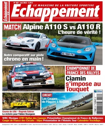 Échappement N°667 – Mai 2023