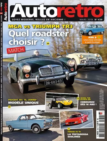 Autoretro N°439 – Mars 2019