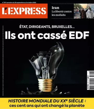 L’Express N°3717 Du 29 Septembre 2022