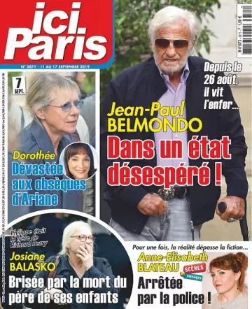 Ici Paris N°3871 Du 11 Septembre 2019