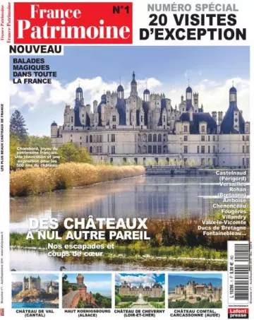 France Patrimoine N°1 - Août-Septembre 2019