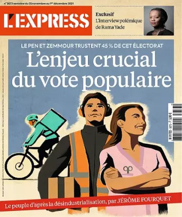 L’Express N°3673 Du 25 Novembre 2021