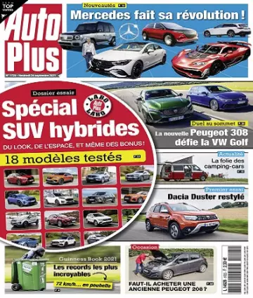 Auto Plus N°1725 Du 24 Septembre 2021