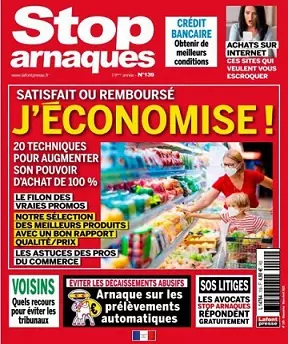 Stop Arnaques N°139 – Mars-Avril 2021