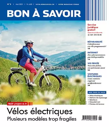 Bon à Savoir N°5 – Mai 2021