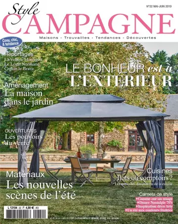 Style Campagne N°22 – Mai-Juin 2019