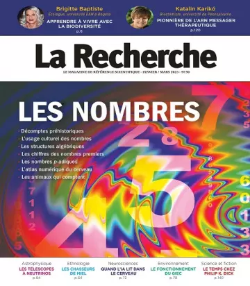 La Recherche N°572 – Janvier-Mars 2023