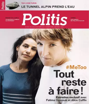 Politis N°1727 Du 13 au 19 Octobre 2022