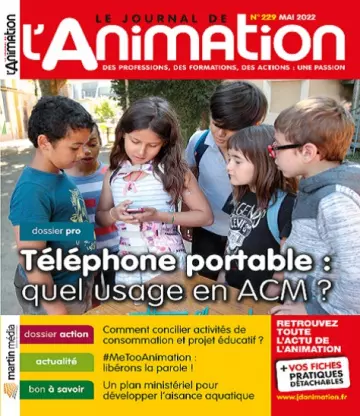 Le Journal De L’Animation N°229 – Mai 2022