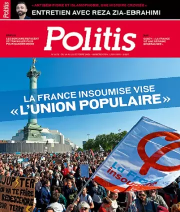 Politis N°1675 Du 14 au 20 Octobre 2021