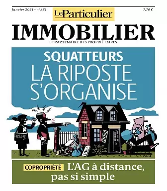 Le Particulier Immobilier N°381 – Janvier 2021