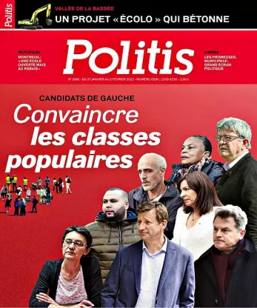 Politis N°1690 Du 27 Janvier 2022