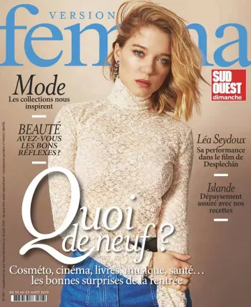 Version Femina N°907 Du 18 Août 2019