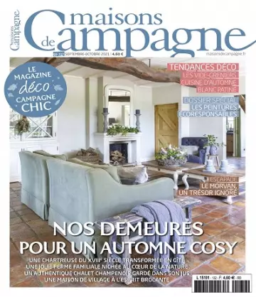 Maisons De Campagne N°132 – Septembre-Octobre 2021