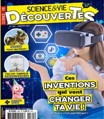 Science et Vie Découvertes N°265 – Janvier 2021