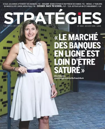 Stratégies N°2004 Du 29 août 2019