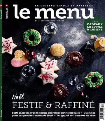 Le Menu N°12 – Décembre 2022