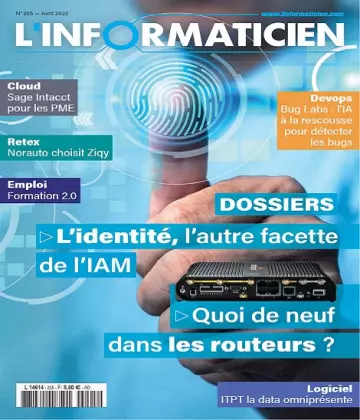 L’Informaticien N°205 – Avril 2022