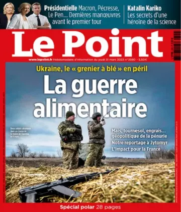 Le Point N°2590 Du 31 Mars 2022