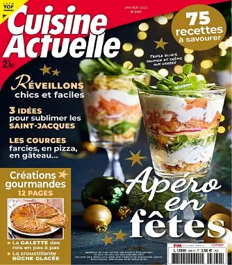 Cuisine Actuelle N°360 – Janvier 2021