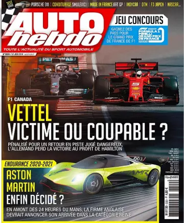 Auto Hebdo N°2220 Du 12 Juin 2019