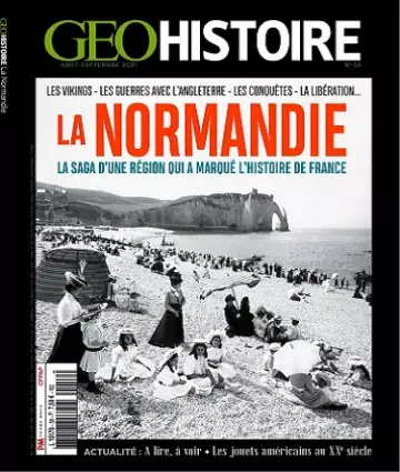 Geo Histoire N°58 – Août-Septembre 2021